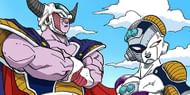 King Cold and Frieza as seen in Dragon Ball Z manga (Image via Shueisha)